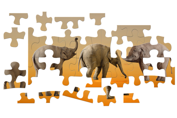 Puzzle 24 x 19 cm (30 dílků) obrázek 1