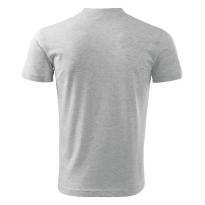 Tričko unisex V-neck 102 světle šedý melír obrázek 94