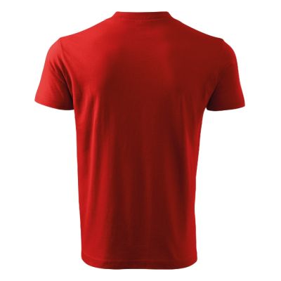 Tričko unisex V-neck 102 červená obrázek 114