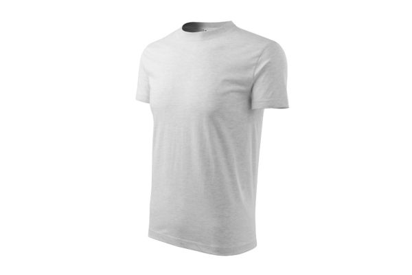 Tričko unisex Heavy 110 světle šedý melír obrázek 1