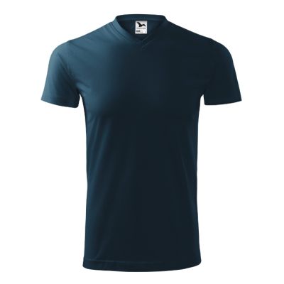 Tričko unisex Heavy V-neck 111 námořní modrá obrázek 231