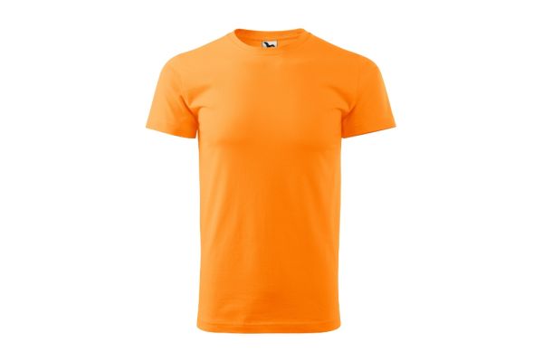 Tričko pánské Basic 129 tangerine orange obrázek 2