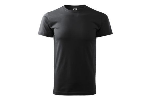 Tričko pánské Basic 129 ebony gray obrázek 2