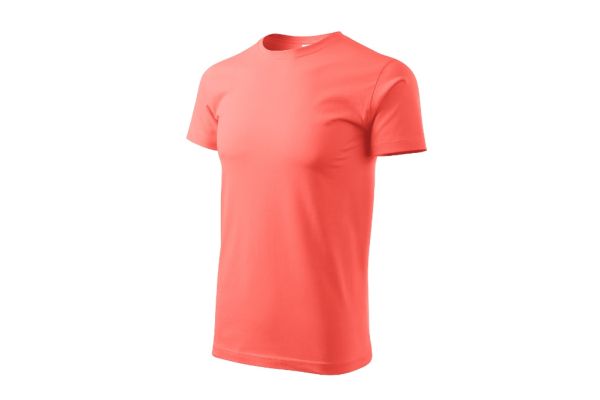 Tričko pánské Basic 129 korálová obrázek 1