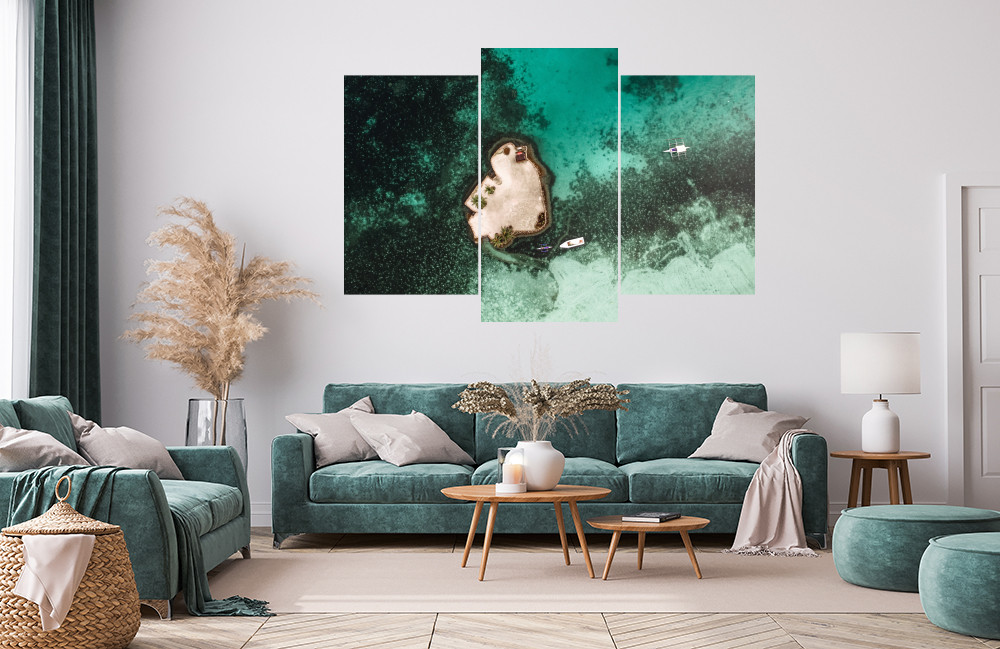 Ostrov v modři obrázek 1